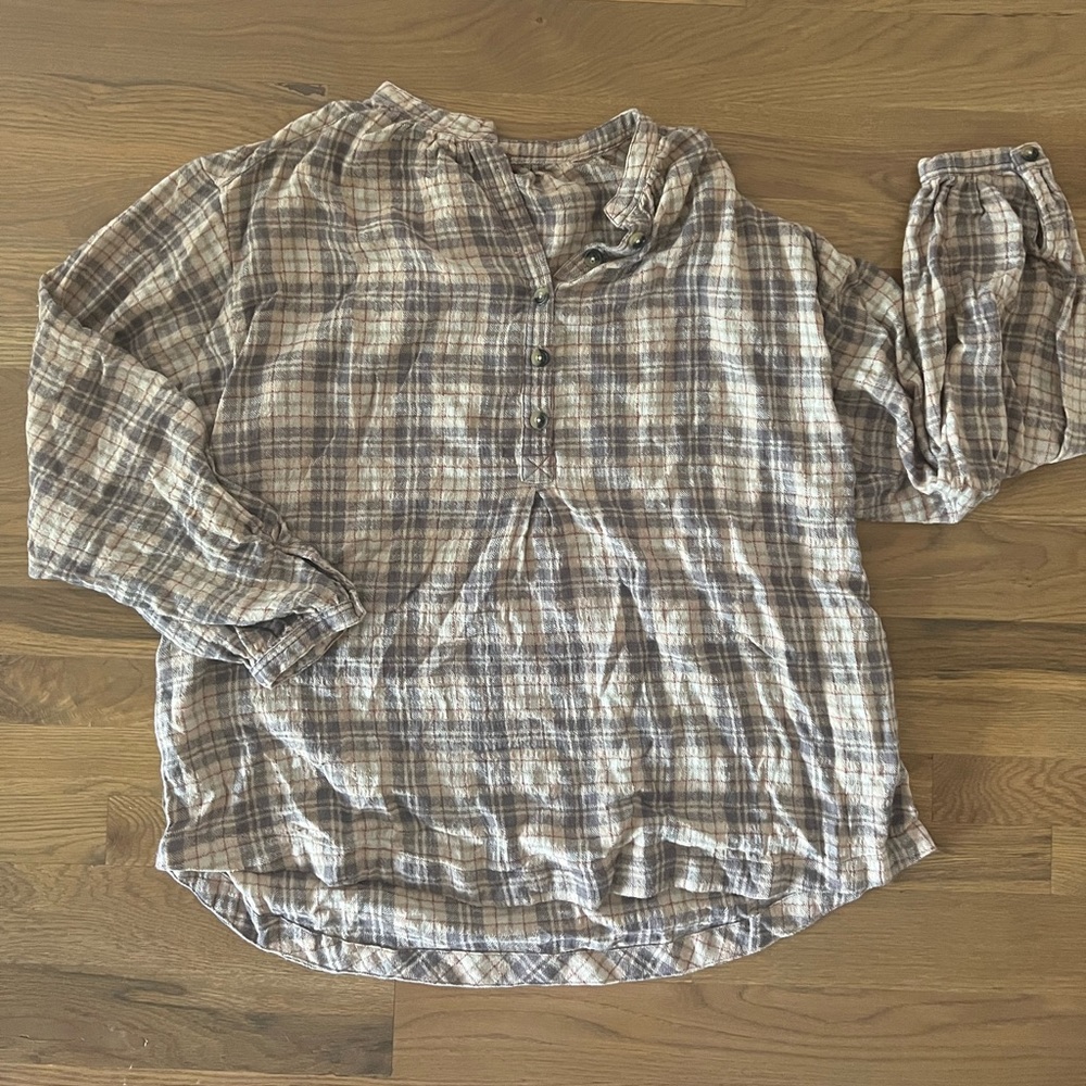 Vintage Free People Flannel size L